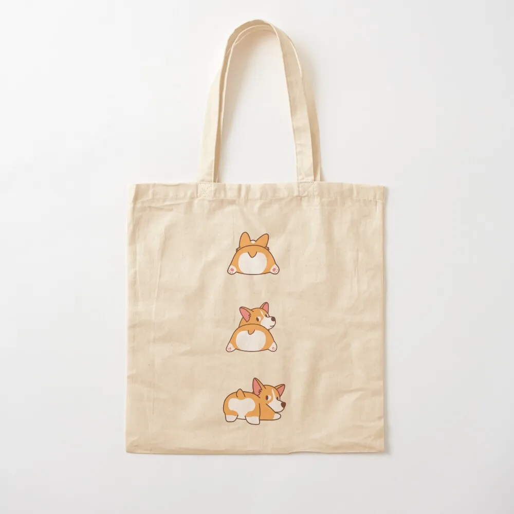 Corgi Butts Tote Bag ecological bags Cloth bag Canvas bag for women canvas bags