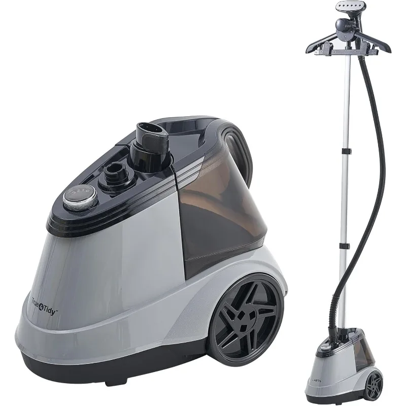 

True & Tidy® Pro Heavy-Duty Commercial Full Size Garment Steamer for Clothes with 3 Steam Settings, Extra Large 2.9L