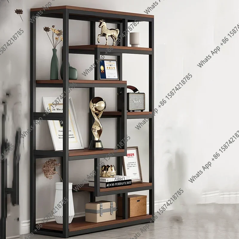 bN C Designs Storage Bookcases Open Art Metal Standing Interior Cube Bookcases Office Magazine Racks Estanteria Unique Furniture