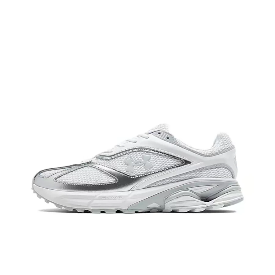 Under Armour HOVR Apparition Unisex White Low-Top Runners – Breathable Durable Lightweight Comfortable Performance 3027595-111