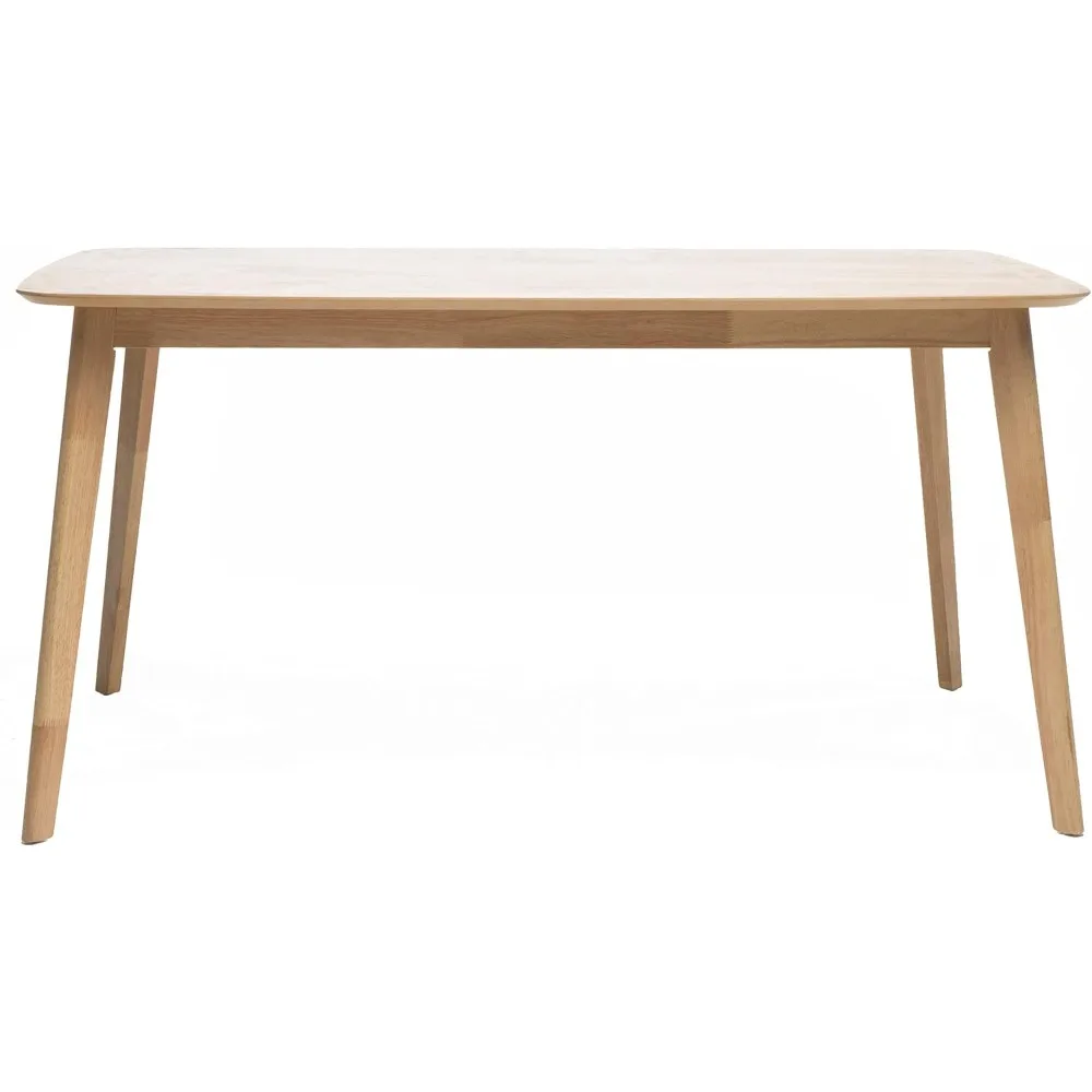 

Nyala Wood Dining Table, Natural Oak Finish