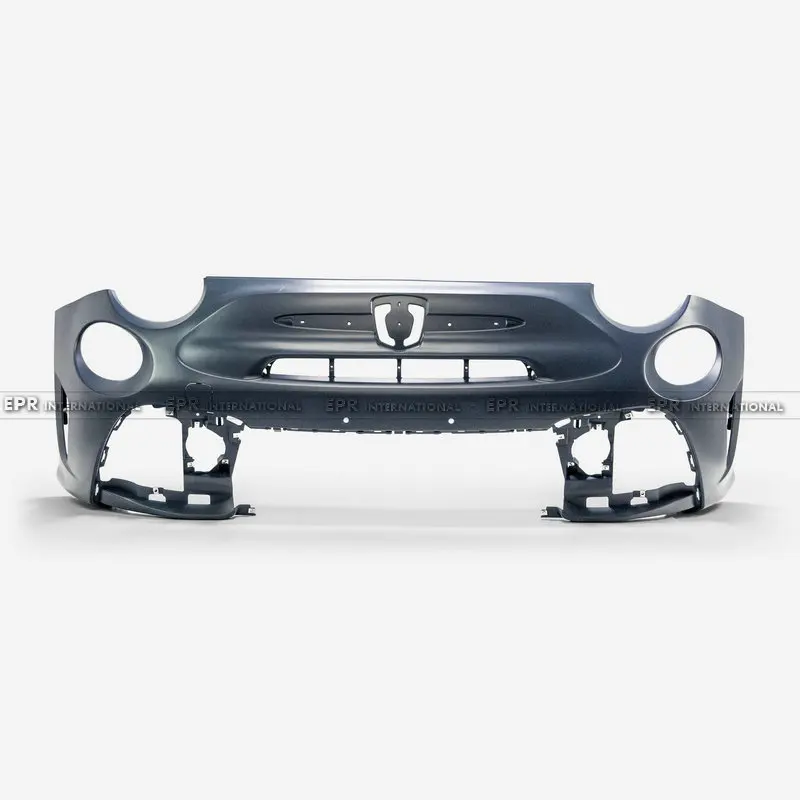 

Пластиковый бампер из полипропилена для Fiat 500, тюнинг под Abarth (до рестайлинга S3 / после рестайлинга S4), внешняя декоративная накладка на бампер