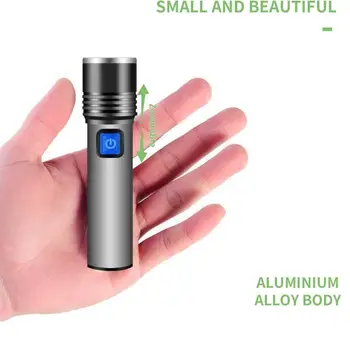 USB充電式365nm紫外線手電筒鋁製便攜式紫外線手電筒黑光寵物尿液檢測器黑色手電筒 10 最佳銷售 365奈米紫外光 - №4