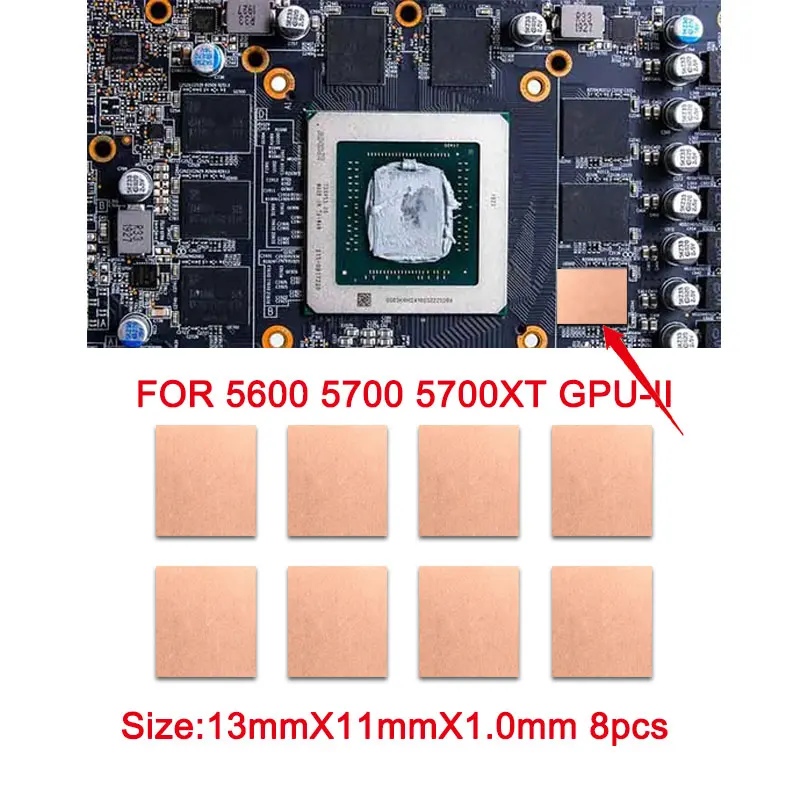 サーマルパッド,銅およびアルミニウムヒートシンク,メモリrtx 3060