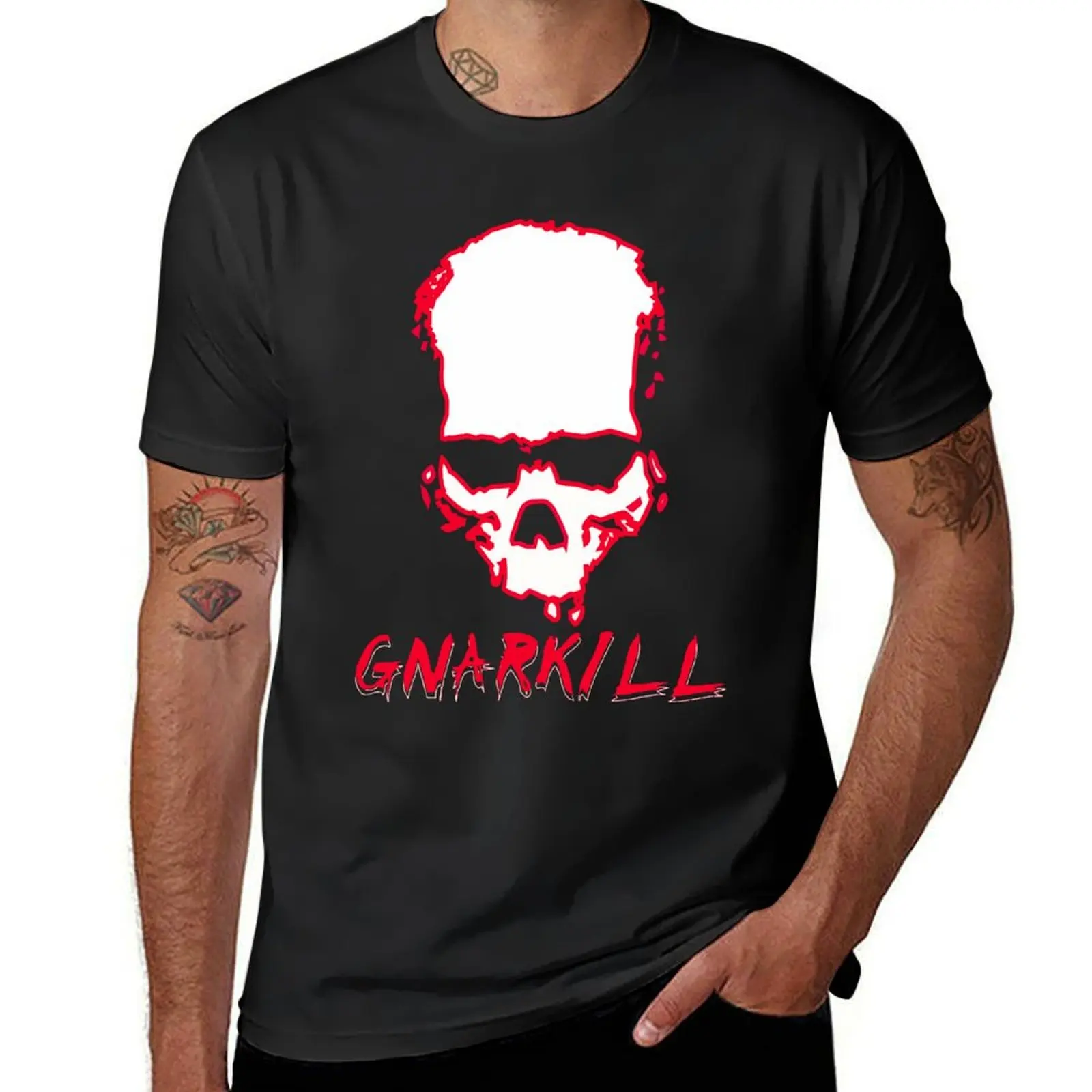 Gnarkill - Bam Magera, Cky2k, Jackass T-Shirt blacks customs design your own t shirts for men