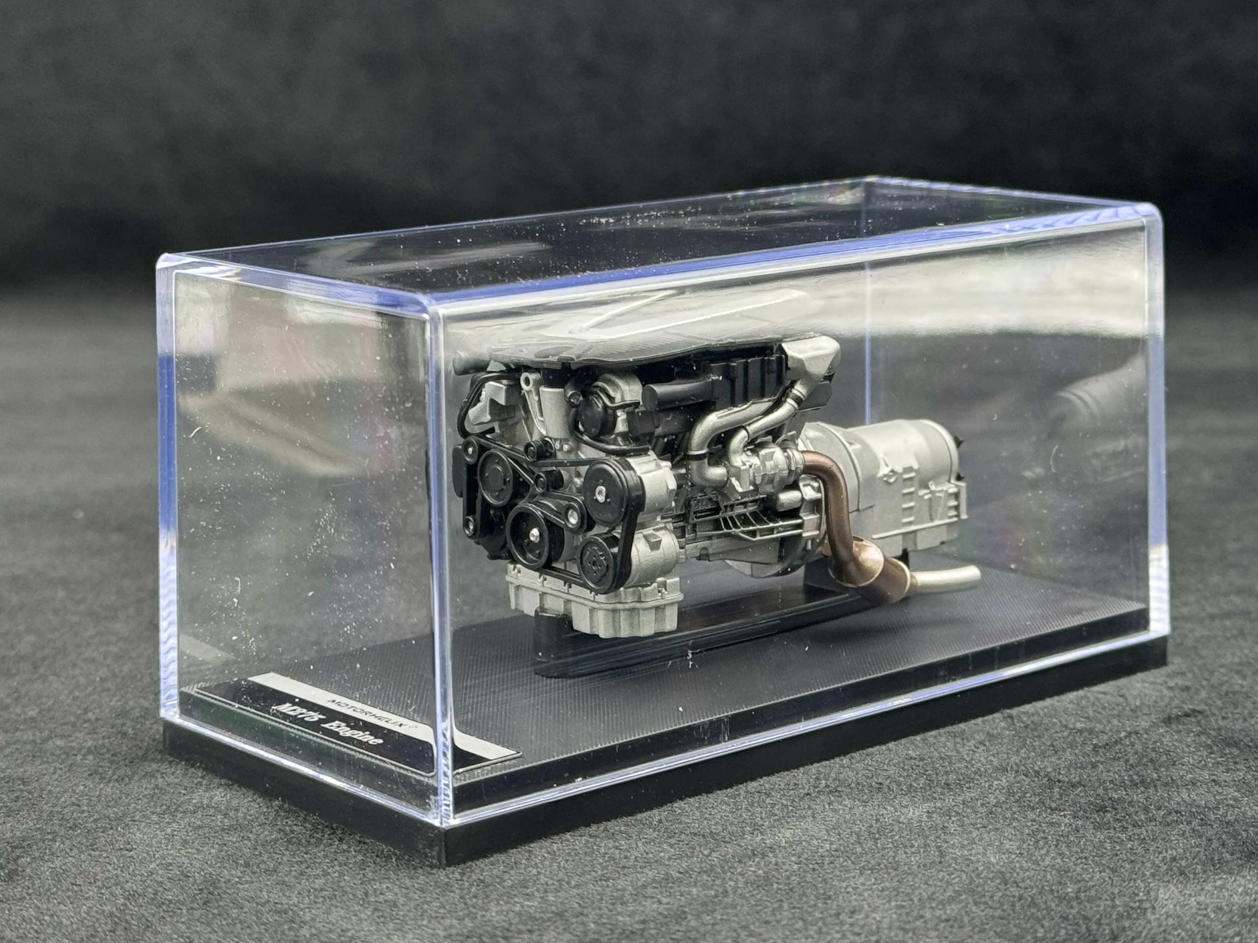 다이캐스트 1:18 스케일 모터헬릭스 벤츠 W221 S클래스 M275 엔진 자동차 모형 수집용 장난감 선물 기념품 장식품