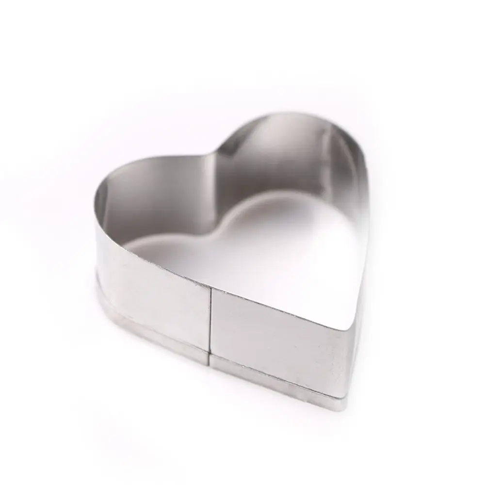 Stamps Decorating Poker Mold Heart Fondant Biscuit Mould Playing Cards Shape Cookie Cutter Stainless Steel