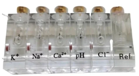 Oti-co=n AC9801 Electrolyte Electrode K NA CI CA PH Potassium Sodium Chlo-ride Ca-lcium Reference