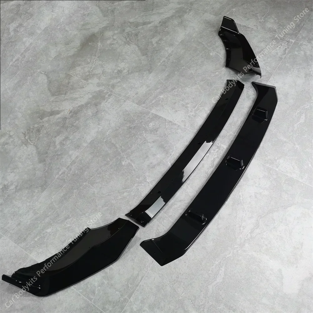 4pcs Car Front Bumper Splitter Lip Spoiler Diffuser For Bmw X5 G05 40i 40d 45e M50i M50d M Sport 2018-2023 Pre-Lci Bodykits - Image 5