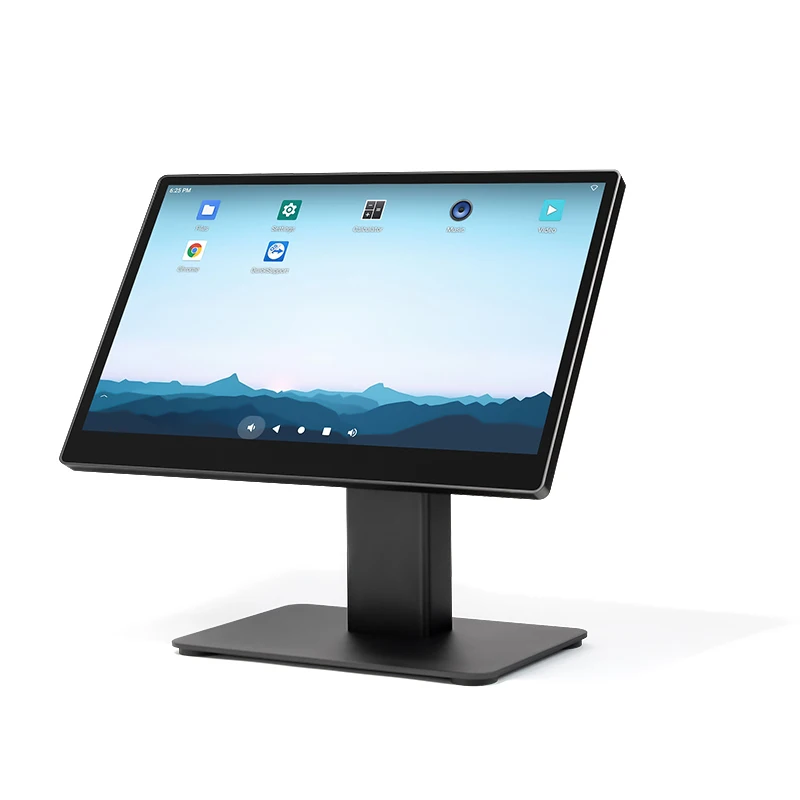 Professionelles elektronisches Registrierkasse-POS-Touchscreen-Monitor für Android 11, Kassensystem mit Google-Frame