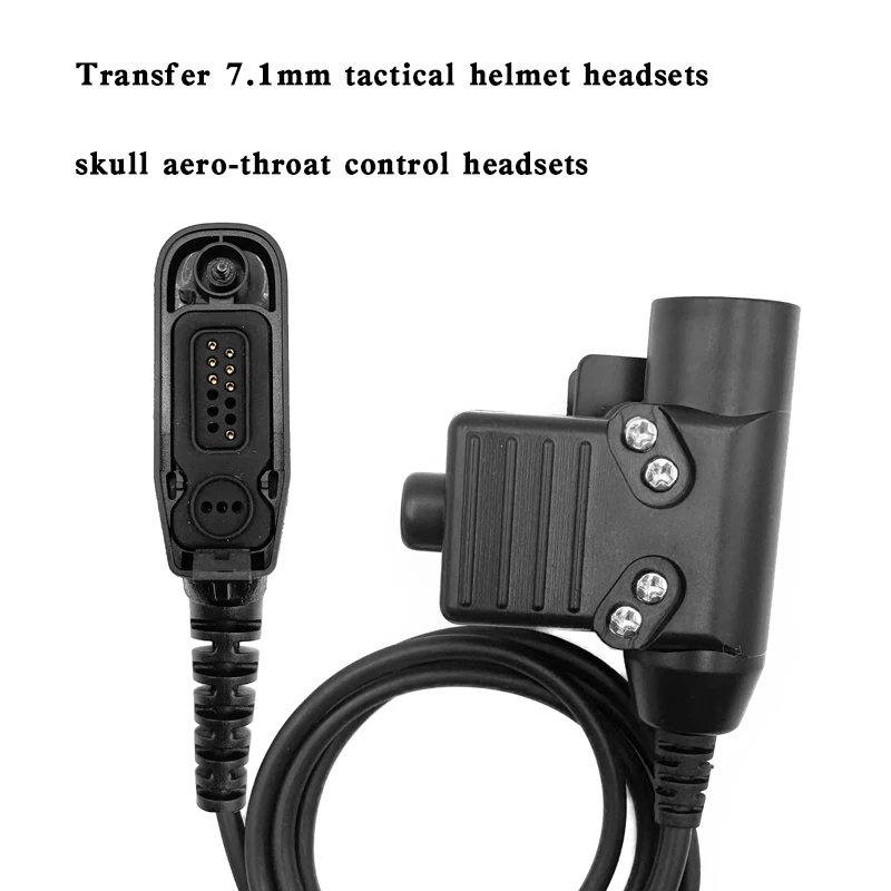 for Motorola Xir P8668 P8268 8208 APX2000 APX6000 APX7000 DP3400 DP3600 DP4400 DGP6150 Radio Military Z Tactical Headset U94 PTT