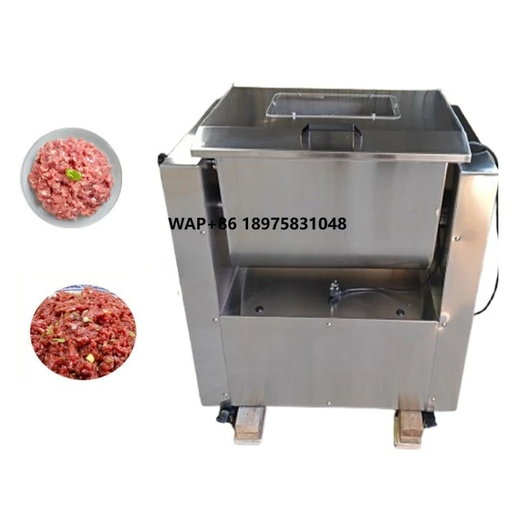 

Large capacity stainless steel commercial meat mixer sausage red dumpling bag electric meat mixer