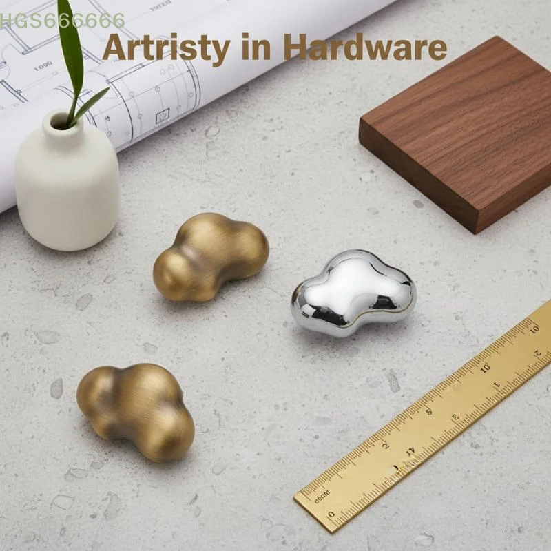 

Modern Bright Silver Handle 1 Set Single Hole Tiny Metal Pull for Drawer Wardrobe Cabinet Versatile Storage Solution