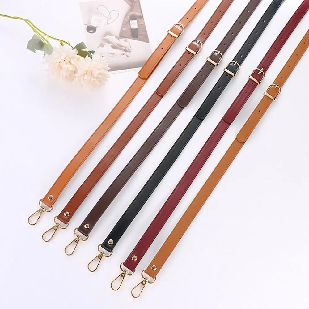 Fashion 120cm Adjustable Bag Handle Replacement Bags Strap Women Leather Shoulder Bag Parts Handbag Belts Strap Bag Accessories