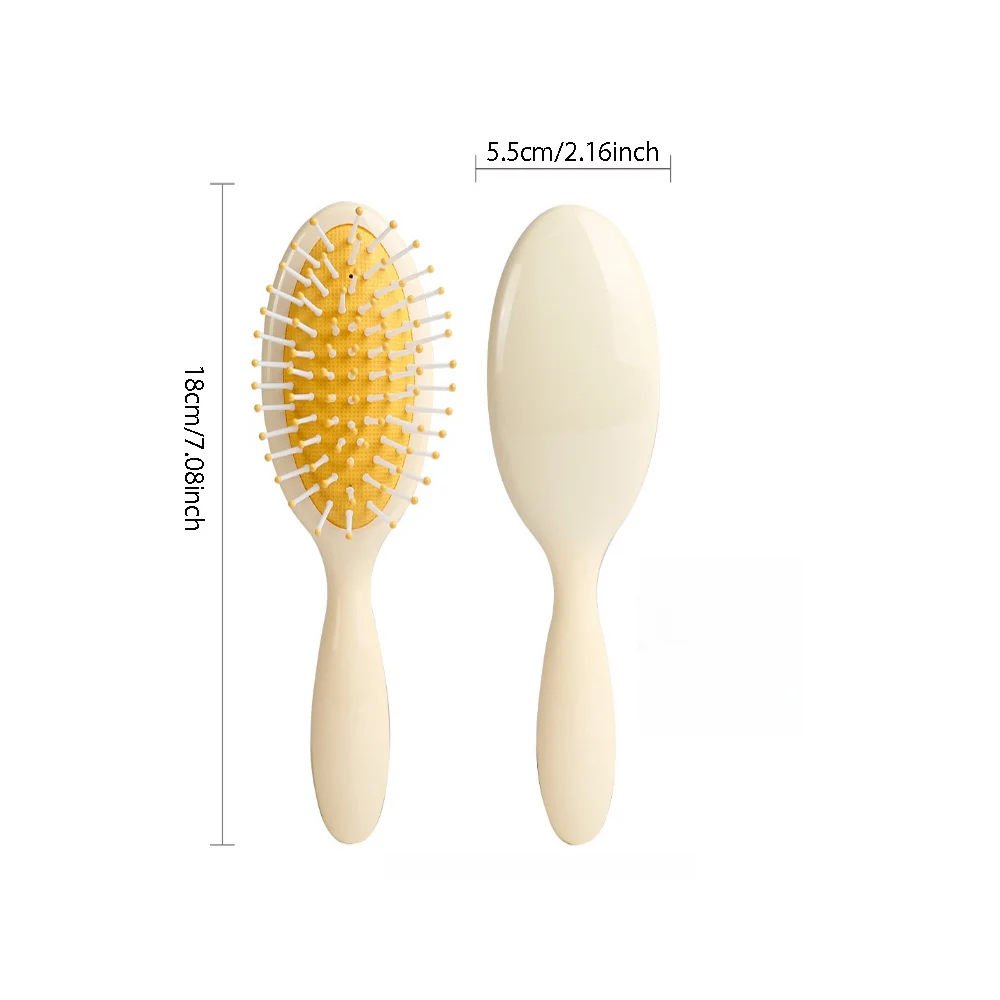 Multicolor Mini Cute Comb Soft Toothed Hair Comb Korean Edition Home Durable Massage Comb Special for Real Hair Wigs