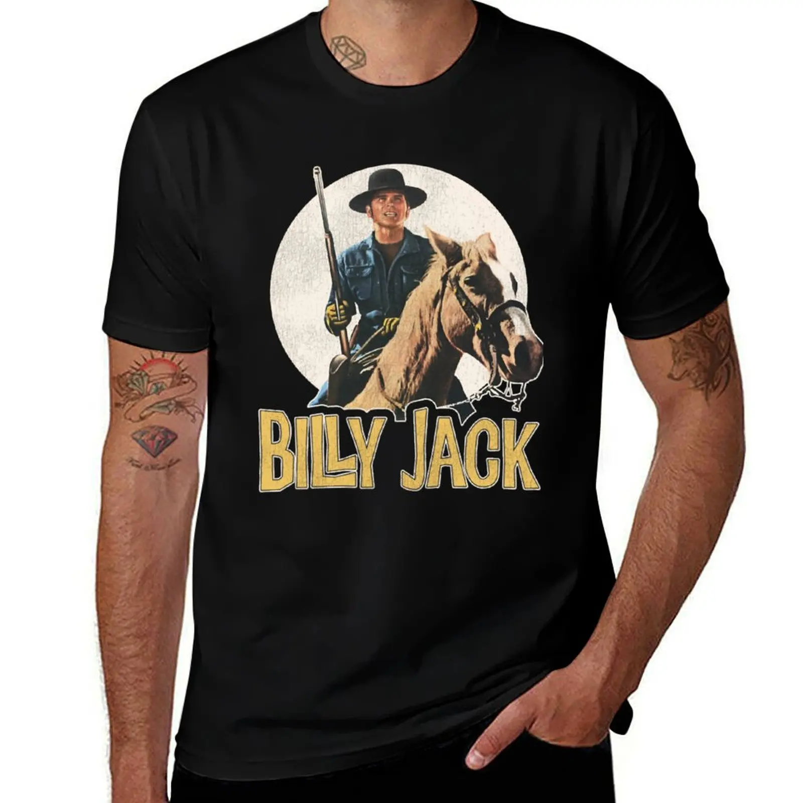 

Футболка Billy Jack, большие размеры, одежда в стиле аниме, простые возвышенные мужские футболки с чемпионами