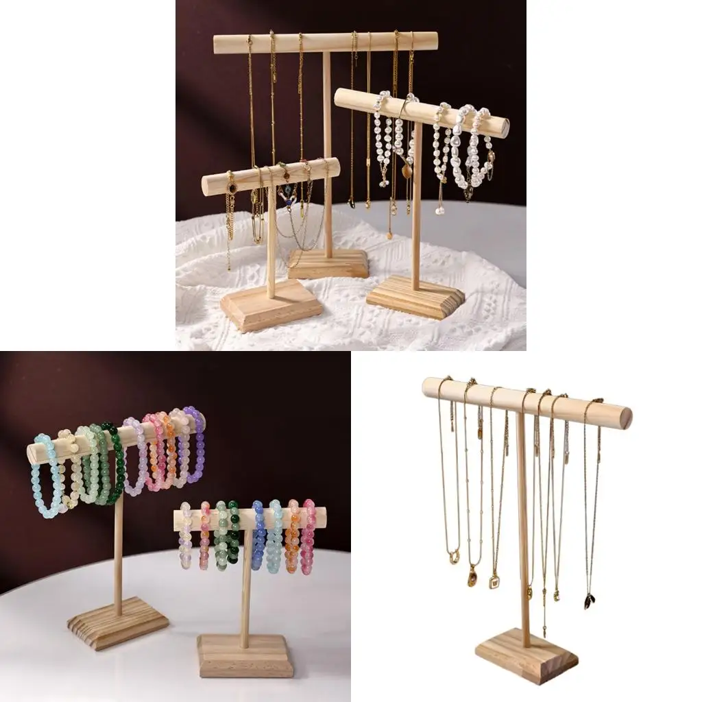 

Versatile Jewelry Storage Rack for Bangles and Bracelets Shop Window Display Stand Necklace Hair Accessory Holder