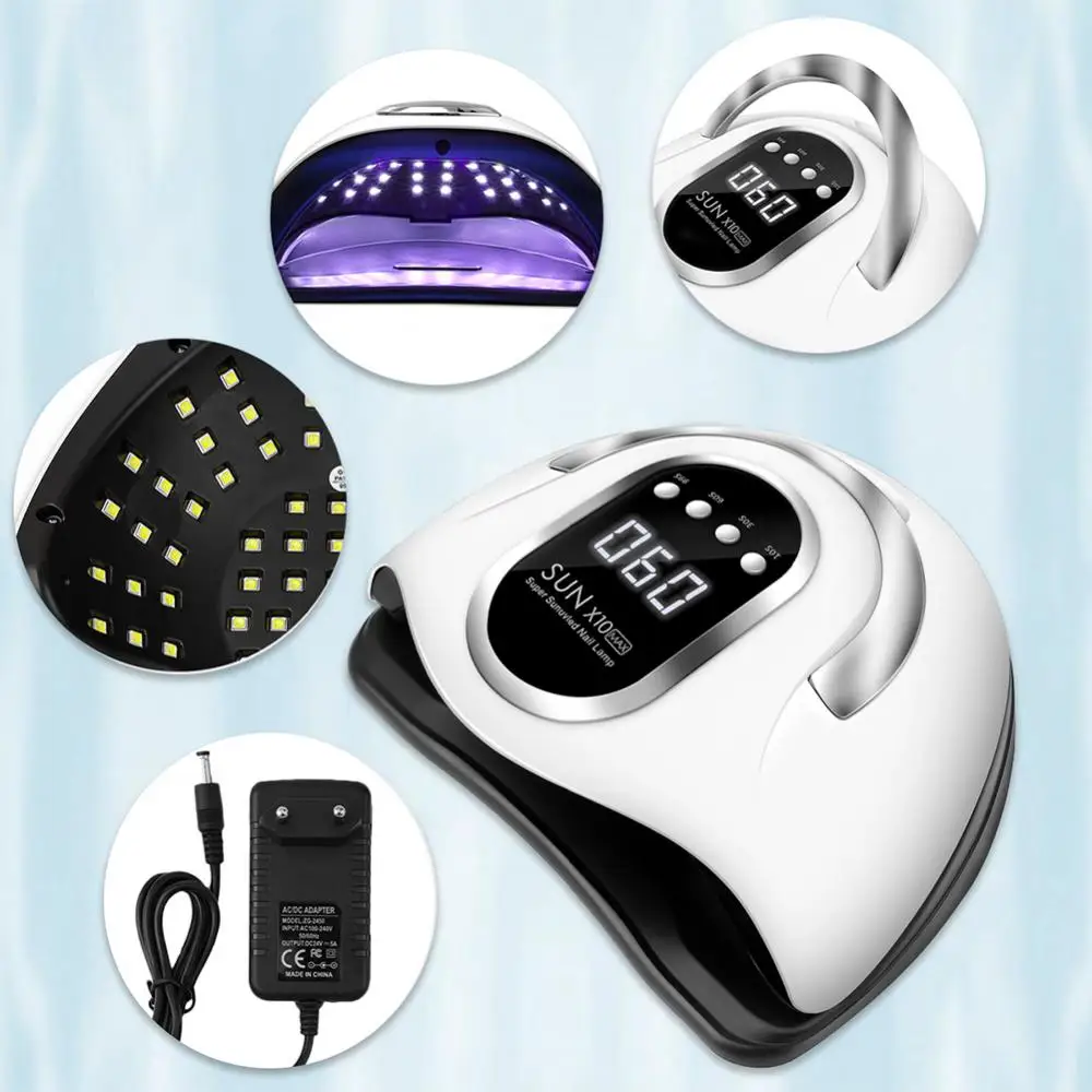 66LED asciuga unghie lampada LED UV per asciugare le unghie tutto smalto Gel con rilevamento del movimento strumento professionale per salone di Pedicure per Manicure