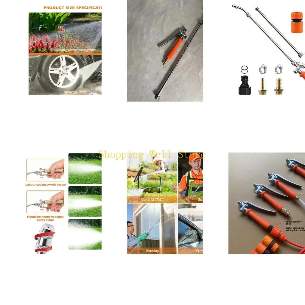 KX4B Heavy Type Metal Watering Sprayer With Detachable Filter Tube And Brass Fittings