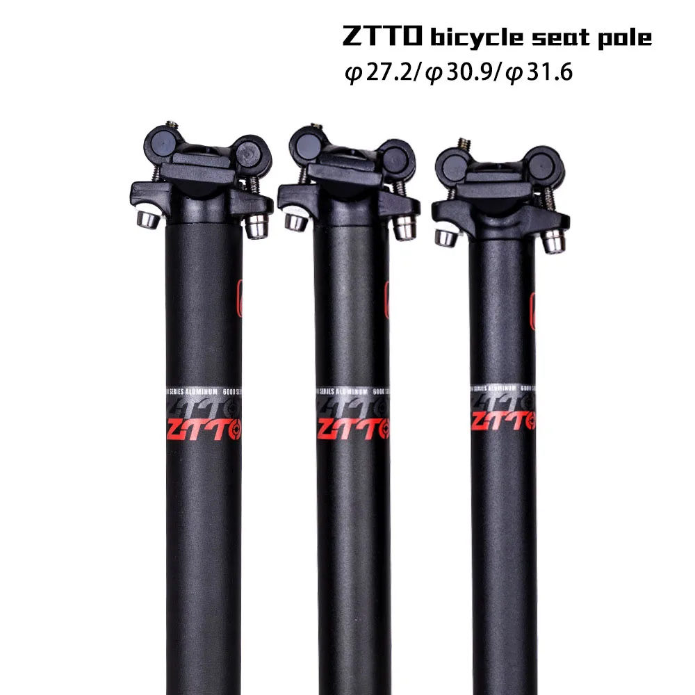 Mountain Bike Seatpost Seat Tube Aluminium alloy Bike Seat Rod  27.2mm 30.9mm 31.6mm Bicycle Seatpost Bike Accessories