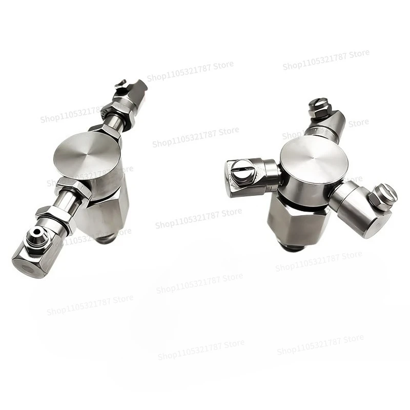 For Stainless Steel Rotating Nozzle Gantry Car Washing Machine  High Pressure Flushing Industrial Dust Removal Nozzle