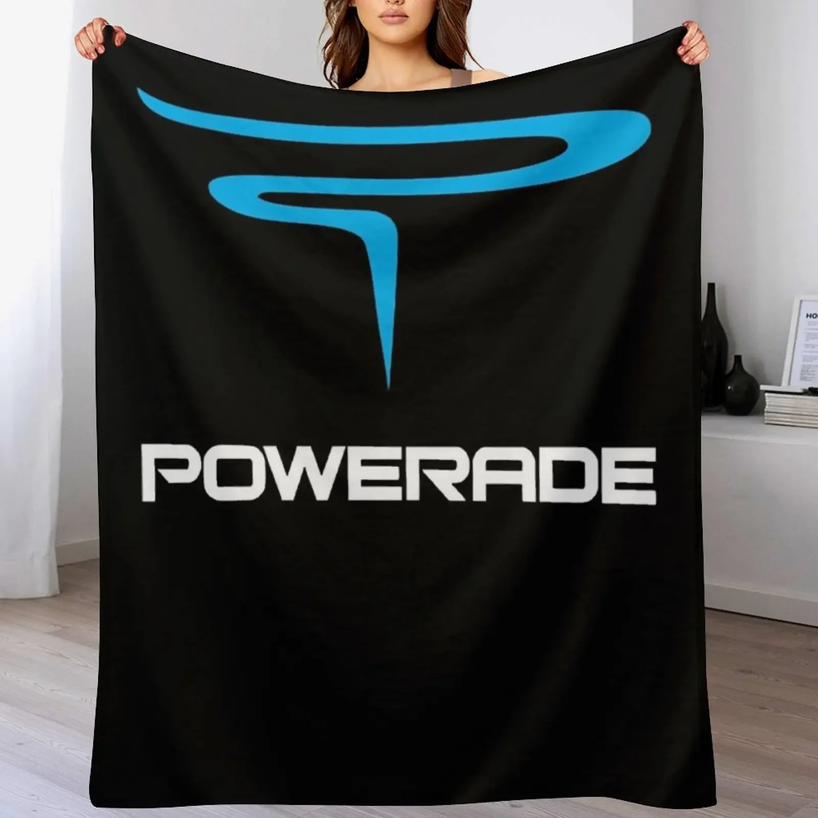 Powerade Essential Throw Blanket No Pilling Soft Warm Blanket for Bed