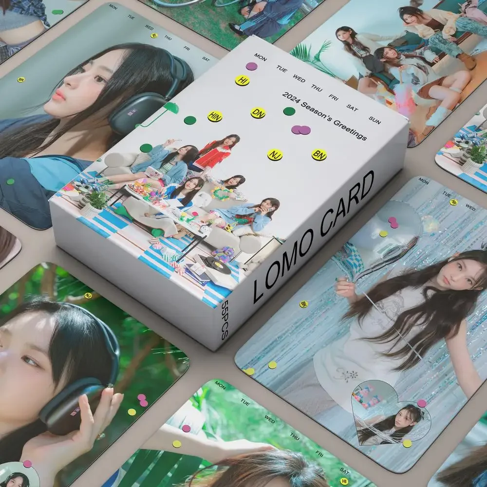 K‑pop Season Greetings Sweet Daily Lomo Cards Photocards Fans Collection Gift
