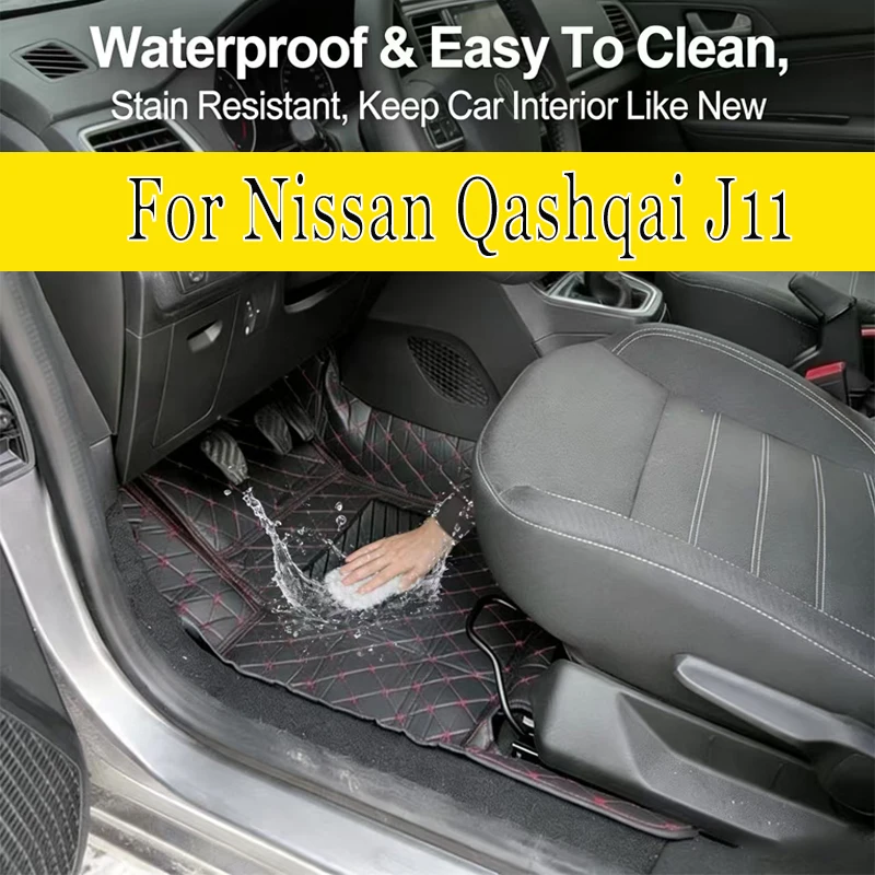 

Car Floor Mats For Nissan Qashqai J11 2023 2022 2021 2020 2019 2018 2017 2016 2015 2014 Accessories