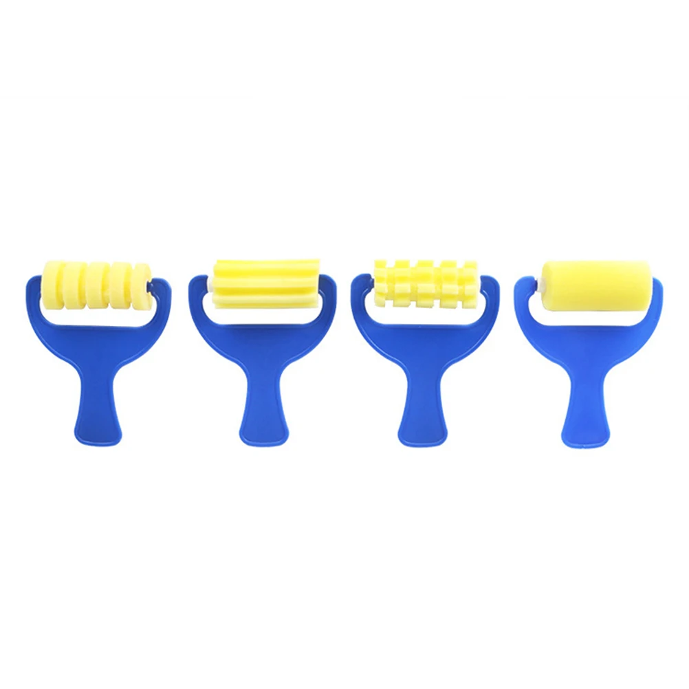 

12 Pieces Kids Paint Sponge Kit Creative Art Supplies DIY Graffiti Tools Children Drawing Educational Playthings Long Lasting