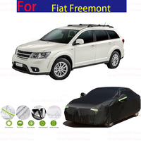 For Fiat Freemont Car Covers Outdoor Waterproof Sun Rain Snow Protection UV Auto Cover 190T Car Protective Full Covers