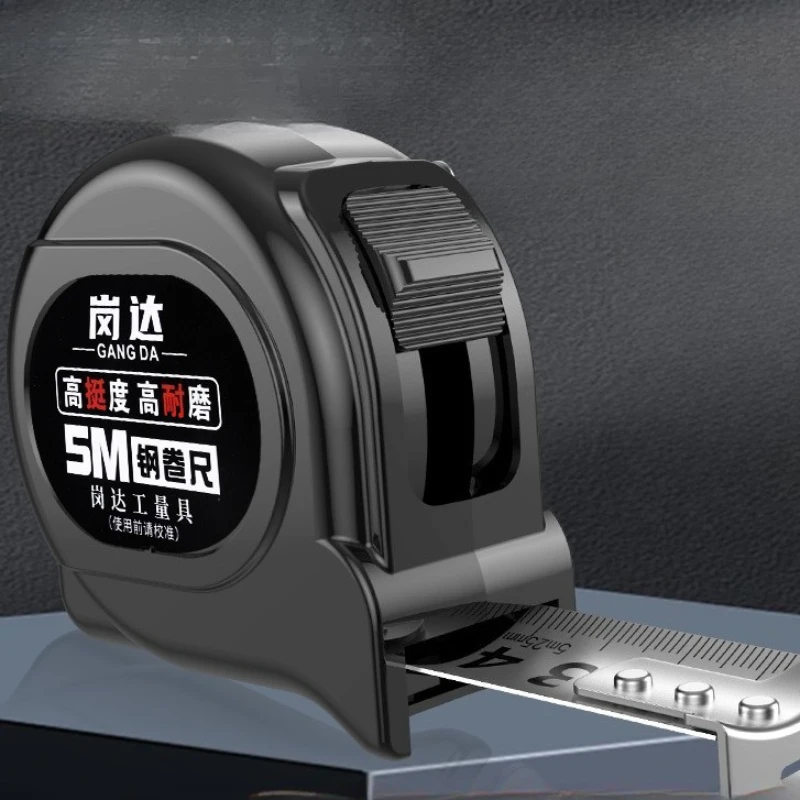 

Деревообрабатывающая рулетка, прочная линейка из углеродистой стали, измерительная рулетка, различные спецификации, удобные измерительные инструменты для площадки, 1 шт.