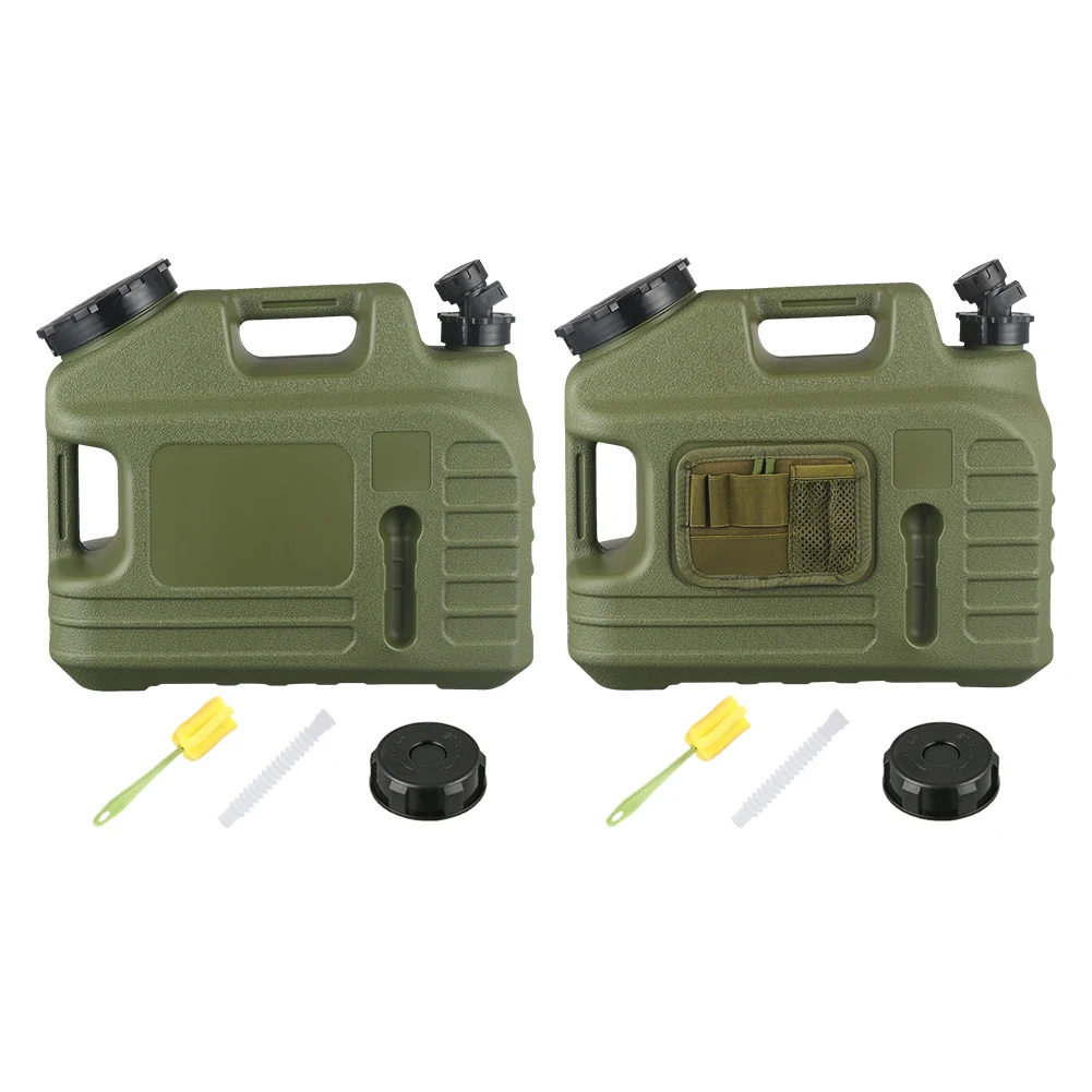 

Контейнер для хранения воды на 13 л с патрубком, портативный резервуар для воды, диспенсер для воды большой емкости, переноска для автомобиля, кемпинга