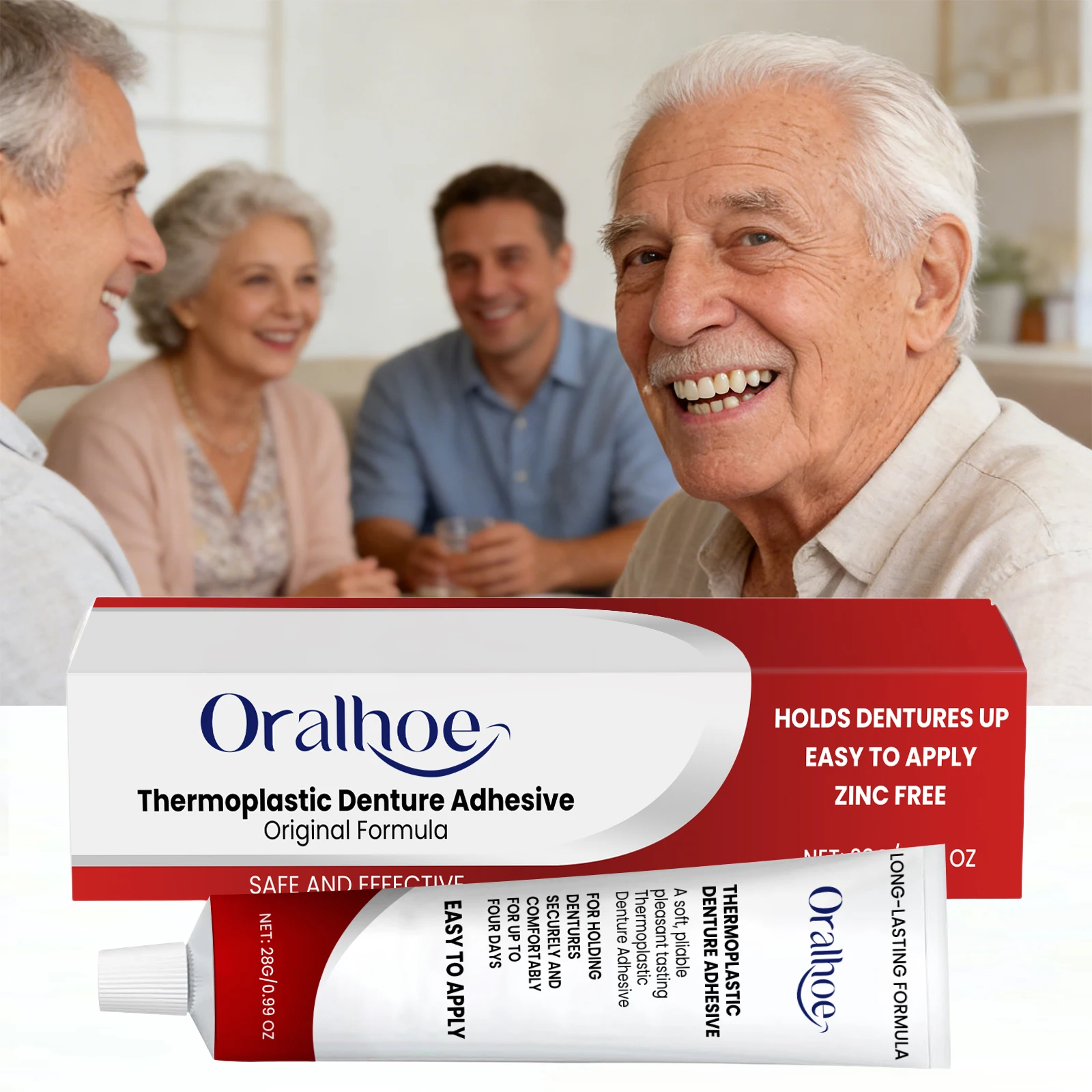 

Крем-адгезив для фиксации зубных протезов: Долговременная адгезия, надежная фиксация протезов, предотвращение расшатывания, улучшение жевательной функции, комфорт. Продукт для ухода за протезами.