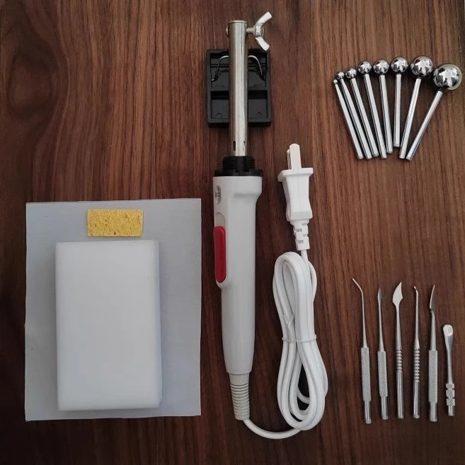 Flower Ironing Tool Set Artificial Flower Making Tools DIY Fabric Flower Making Tools