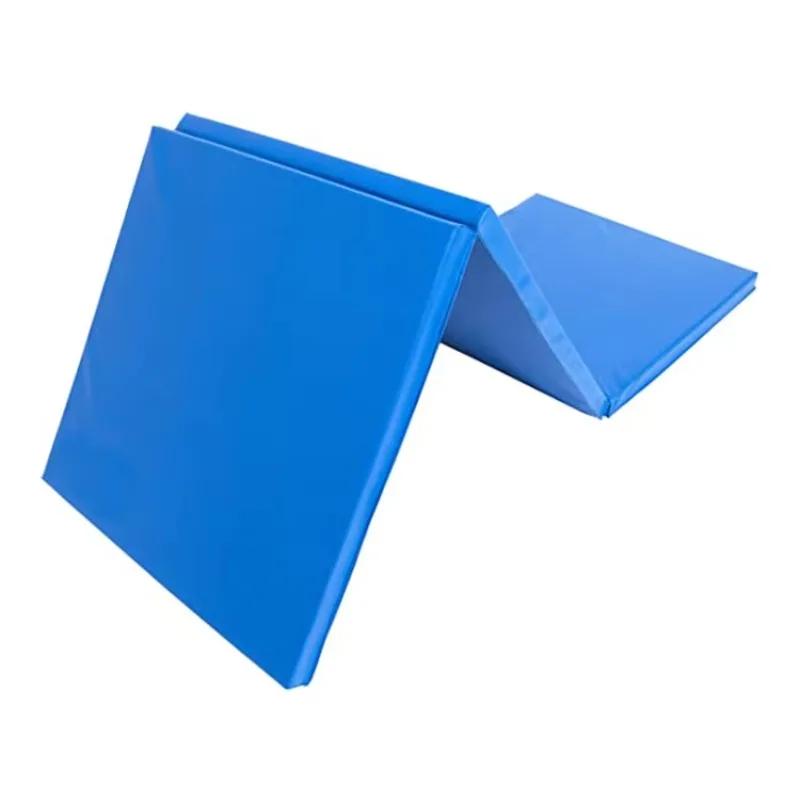 Gym Exercise Three Fold  Exercise Camping Mat Home Fitness Center Kids Play For Gymnastics Portable Thickened leather