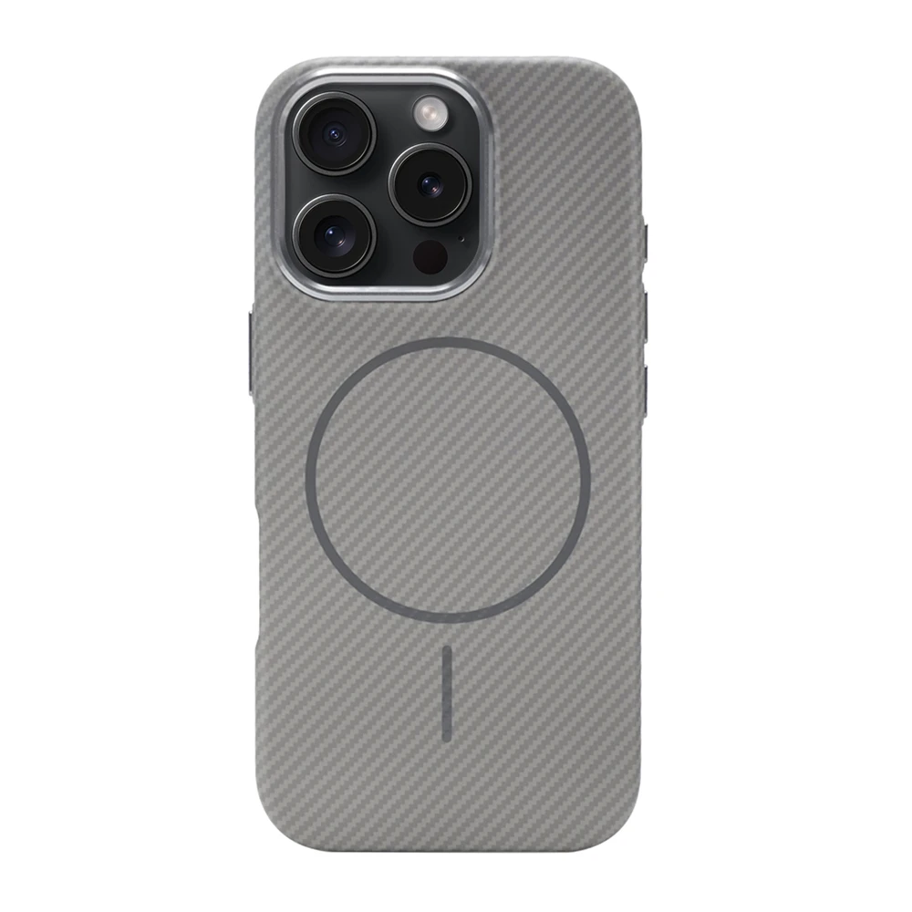 YUEDESHENG Luxus Carbon Faser Muster Magnetische Slim Hard Case für iphone 17 Pro Max 16 15 14 Für Magsafe Wireless Charge Ultra dünne Abdeckung 4