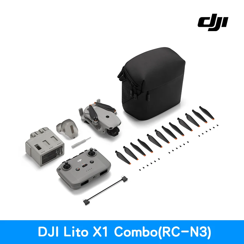 【LOCAL+】DJI Lito X1 Opvouwbare lichtgewicht 4K drone met obstakeldetectie ActiveTrack 1/1,3 inch sensor 15 km transmissie voor beginners C0