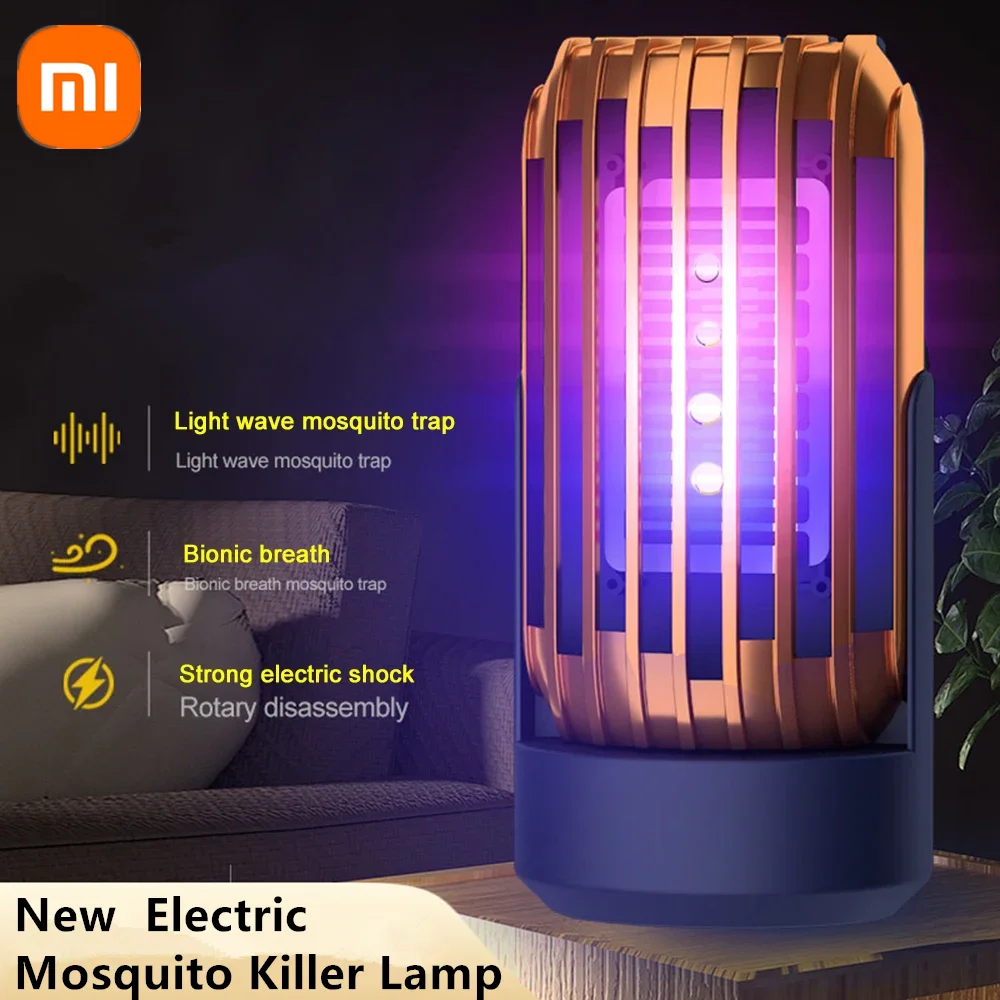 Xiaomi-Mijia Mosquito Killer, Lâmpada de Mosquito Doméstico, Tipo de Choque Elétrico Forte, Indoor Mudo Mosquito Killer, Transporte Rápido, Novo