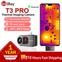 InfiRay T3 Pro Thermal Camera for iPhone 384x288 Pixel PCB Circuit Detection Outdoor Night Vision Hunting Infrared Image Camera