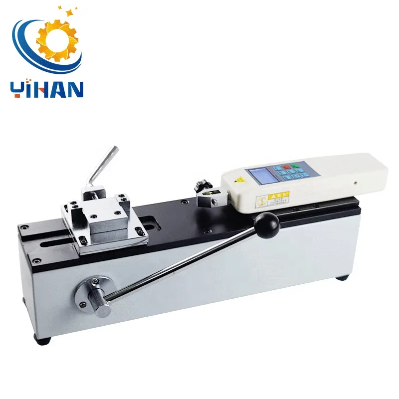 Manual Horizontal Pulling Force Testing Equipment Stand For Wire Harness Terminal Tension Tester