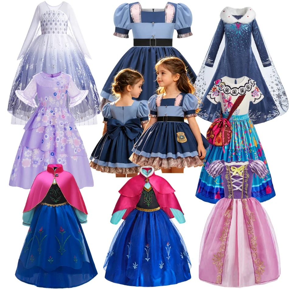 Baby Clothing Checklist - Kızlar Anna Elsa Prenses Elbiseleri Bebek