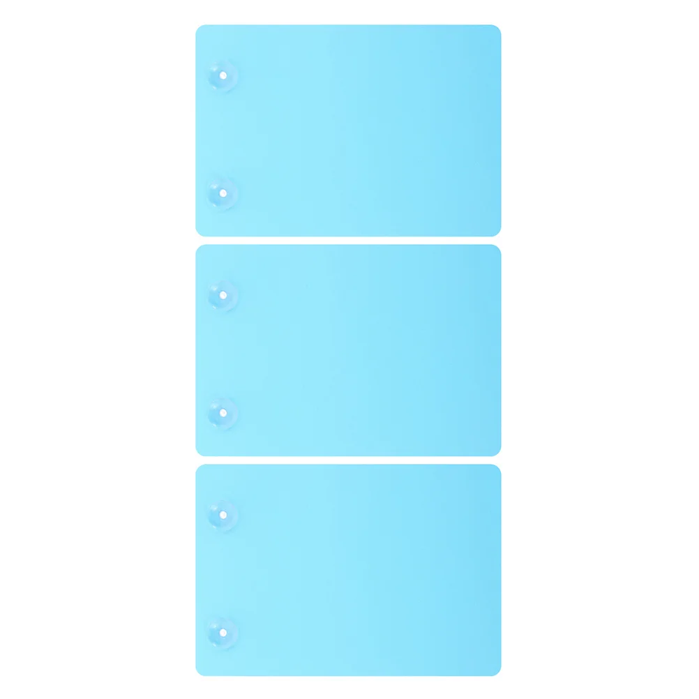 

3Pcs Blue Plastic Fish Breeding Spawning Plate Suction Cup Aquarium Decor Egg Incubation Supplies Fish Breeding Supply