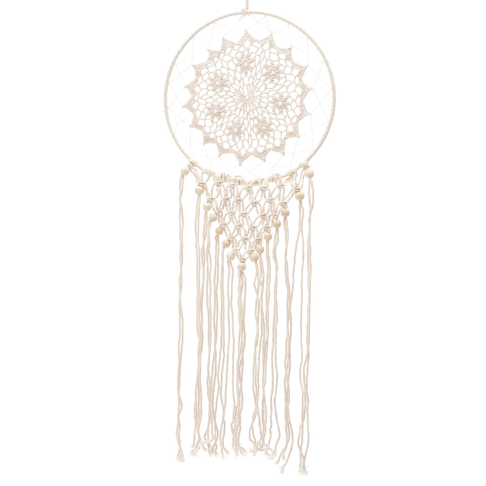 

1pcs Macrame Dream Catcher Bohemian Wall Hanging Decor For Bedroom Large Decorative Ornament Home Room Window Decorations