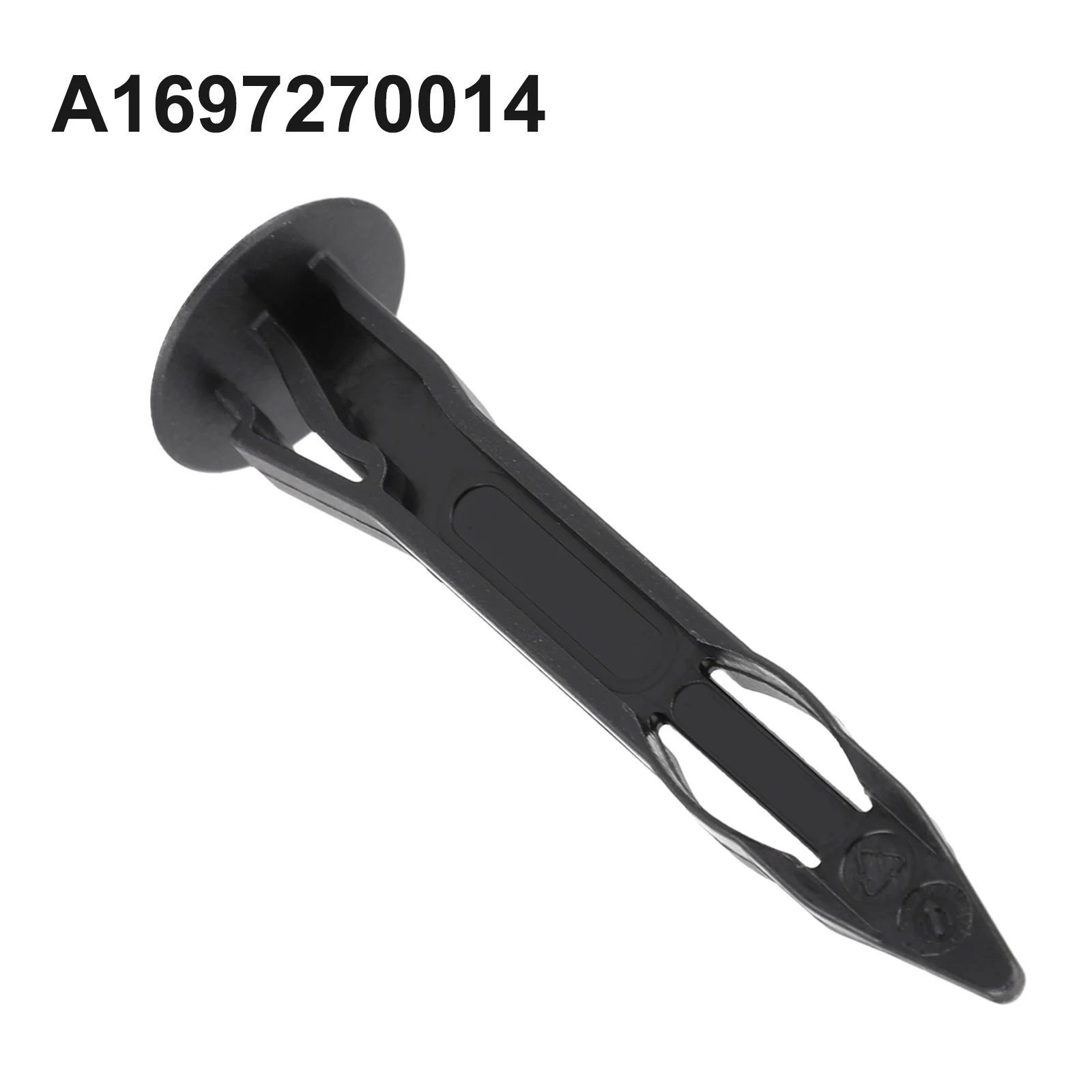 غطاء بطاقة باب السيارة مقطع الكسوة ، مشبك قفل الديكور الداخلي ، جزء بلاستيكي أسود ، مرسيدس W169 ، W245 ، A1697270014