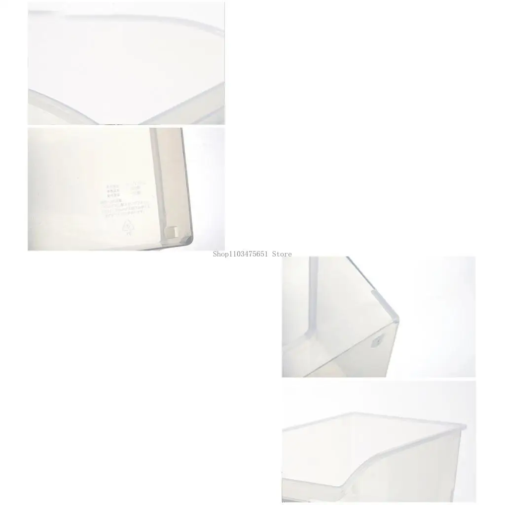 

Japanese Clear Plastic Refrigerator Storage Container Basket Box Fridge Drawer Shelf Household Kitchen Pantry Box