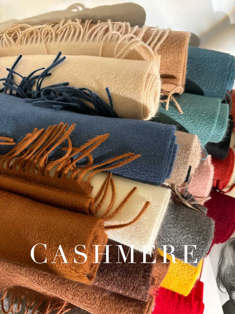 Women Scarf Cashmere Winter Scarf Winter 2024 Fashion Scarves Designer Keep warm Women Luxury Kids Scarf