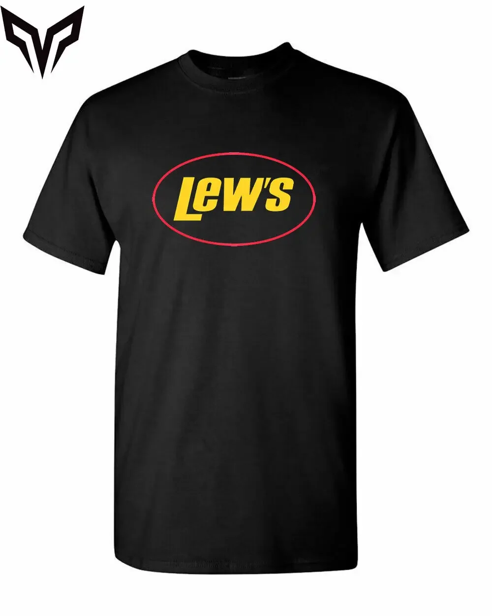 New Funny Lew's Fishing Spinning Reels logo T-shirt Unisex Sz S - 5XL Funny USA