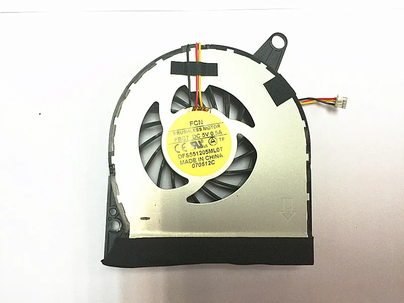 Laptop CPU FAN FOR ACER ASPIRE V3 V3-771 V3-771G V3-772 V3-772G CPU COOLING FAN FCN DFB601205M20T DC5V 0.5A