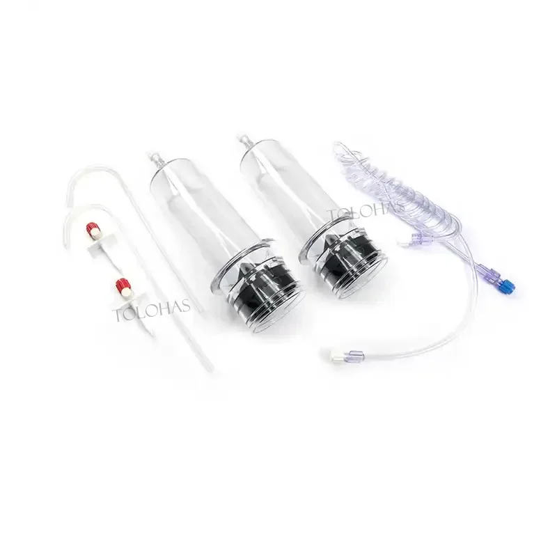 LHDC22 Hochdruck-CT-Injektionssystem Preis 200 ml Dual Head CT Injector Spritzen Maschine