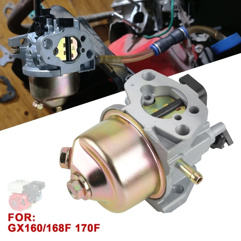 2024 New Carburetor For GX160 GX168F GX200 5.5HP 6.5HP Stationary Engine Carby Carburettor With Gasket 16100-ZH8-W61